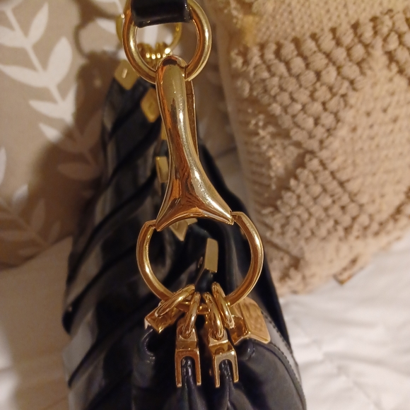 RARE Vintage 90s Versace leather bag FINAL $ FIRM - Picture 7 of 16